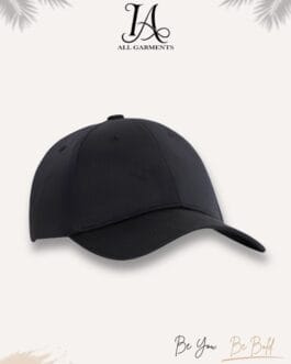 Black Cap Lightweight Casual Sports Outdoor Hat