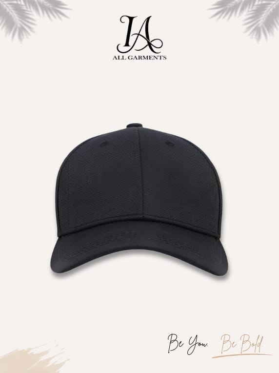 Black Cap Lightweight Casual Sports Outdoor Hat - Image 2