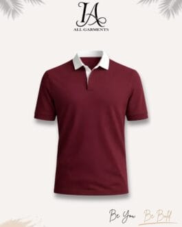 Two Tone Men’s Premium Polo Shirt